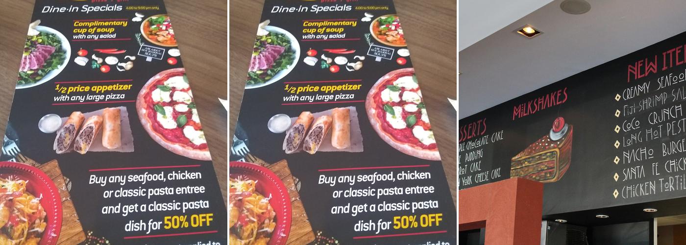 Pats Select Pizza | Grill Menu