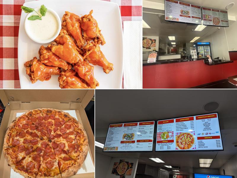 Atomic Pizza Menu
