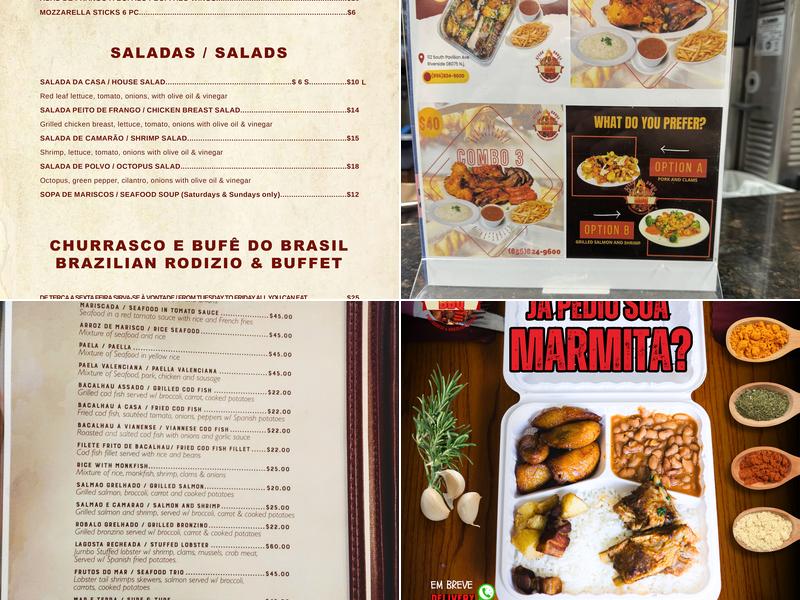 Riverside Barbecue Menu
