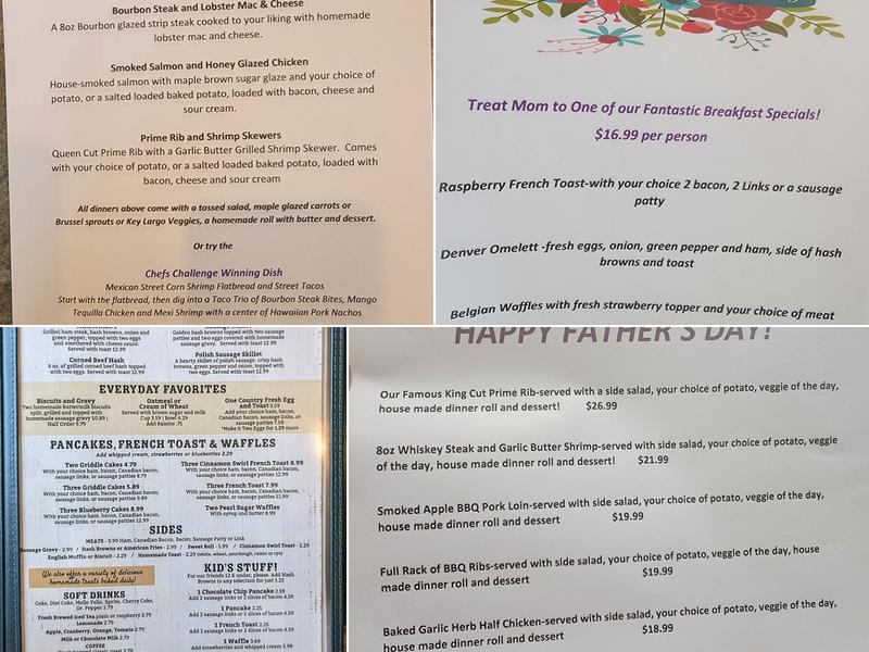 Jack's Menu