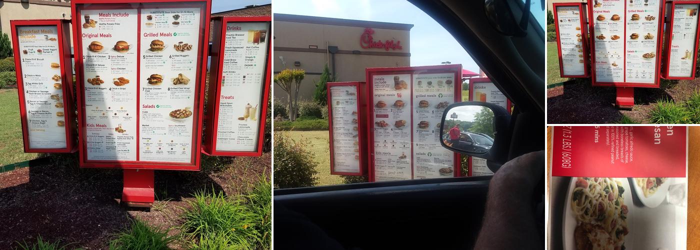 Chick-fil-A Menu