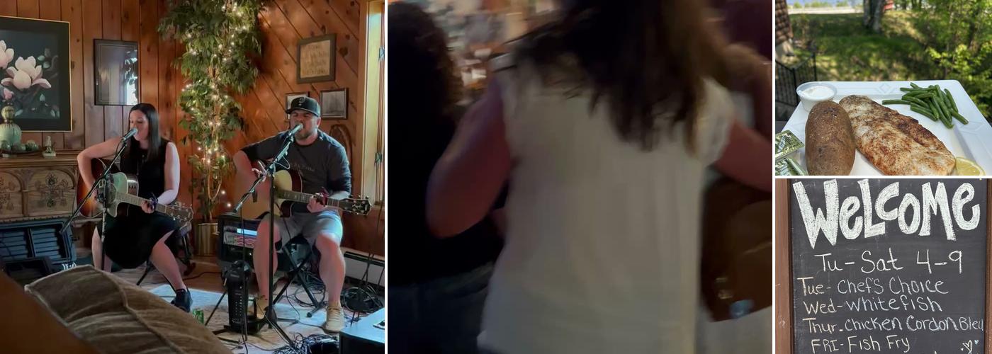 Log Cabin Grill and Bar Menu