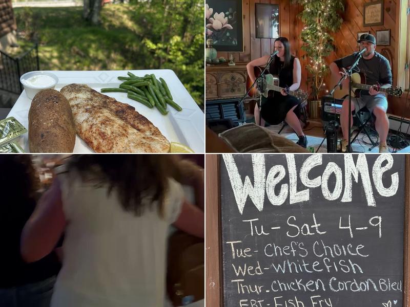 Log Cabin Grill and Bar Menu