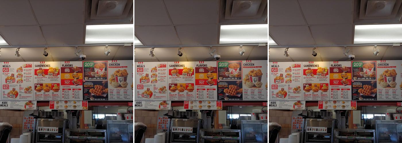 KFC Menu