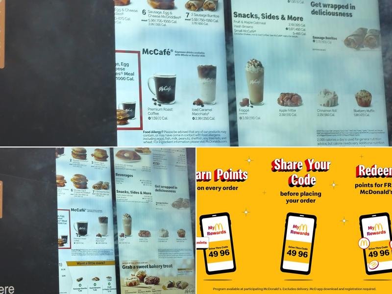 McDonald's Menu