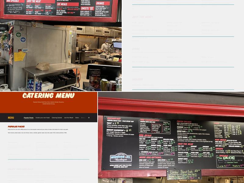 Mission St. BBQ Menu