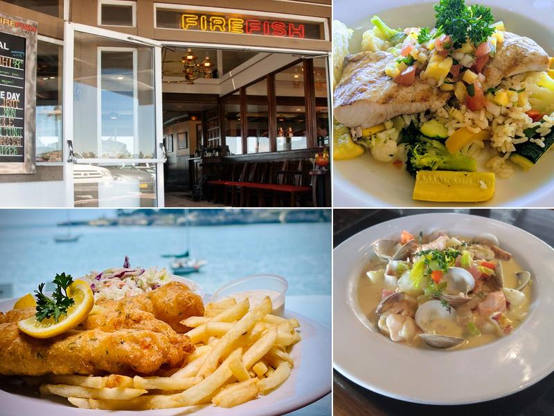 FireFish Grill 25 Municipal Wharf, Santa Cruz