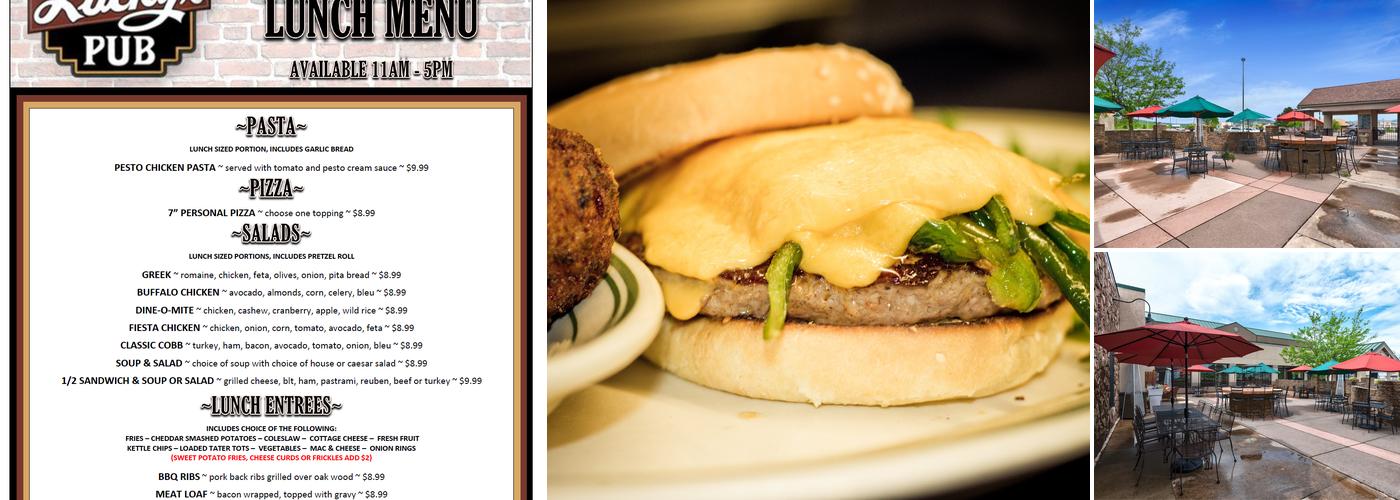 Lucky's 13 Pub Menu