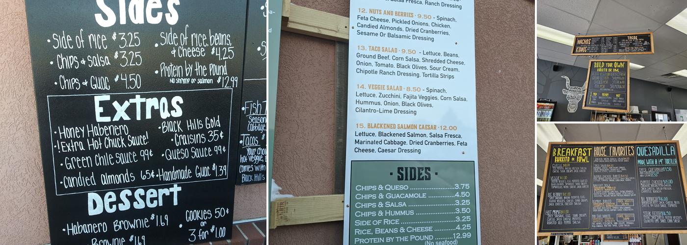 Barbacoa's Menu