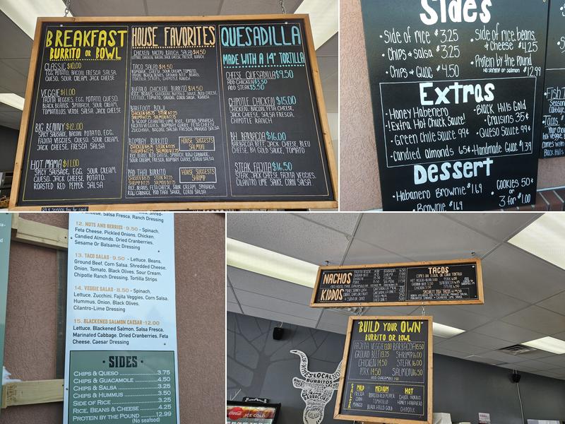 Barbacoa's Menu