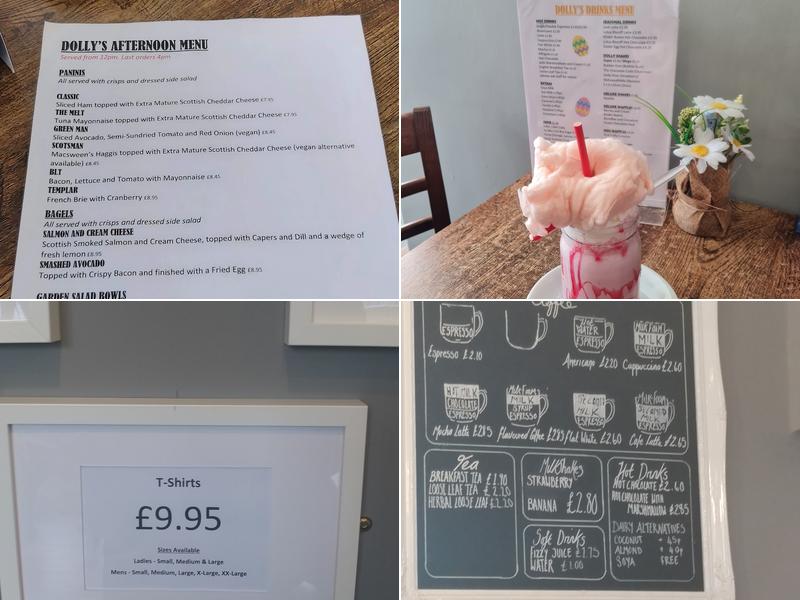 Dolly's Tea Room Menu