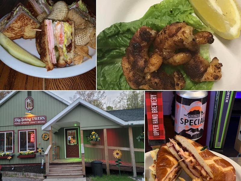 Big Spring Tavern 1263N M-149, Manistique