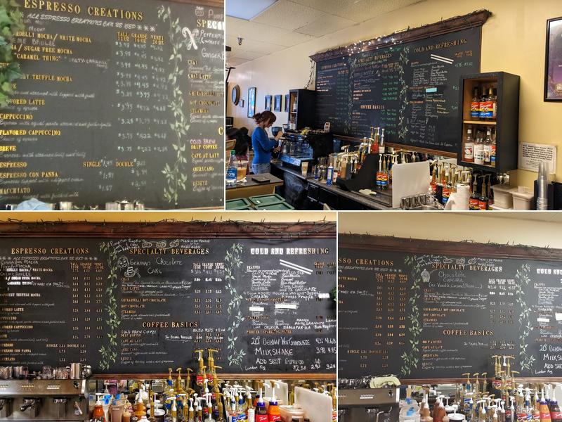 Higher Grounds Coffee Shoppe Menu