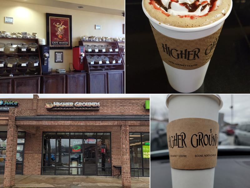 Higher Grounds Coffee Shoppe 201 New Market Centre #10, Boone