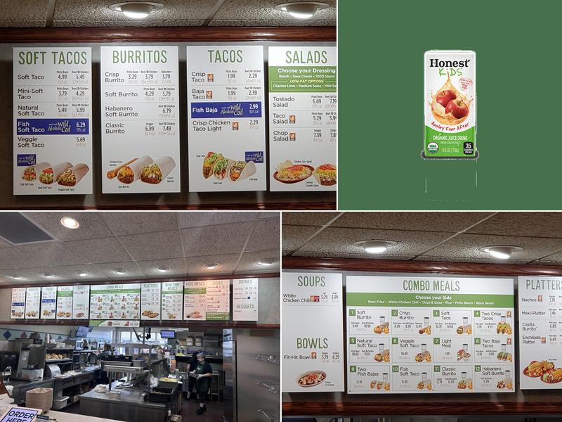 Taco Time Menu