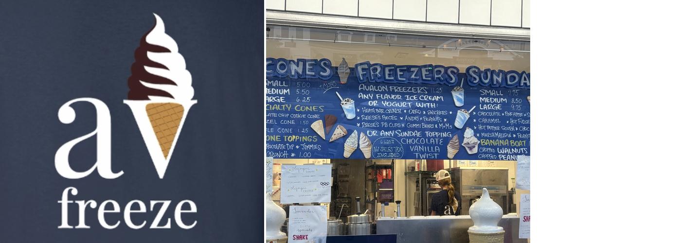 Avalon Freeze Menu