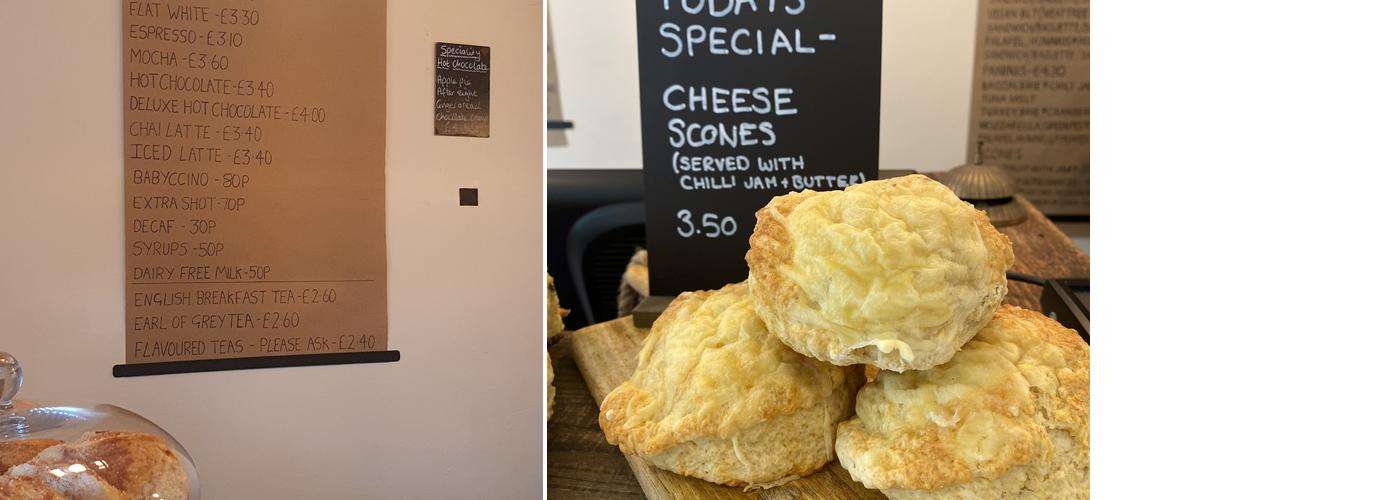 The Burrow Coffee House Menu