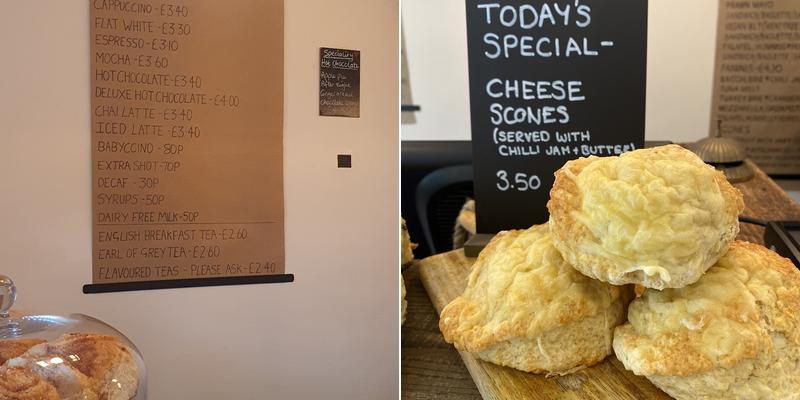 The Burrow Coffee House Menu