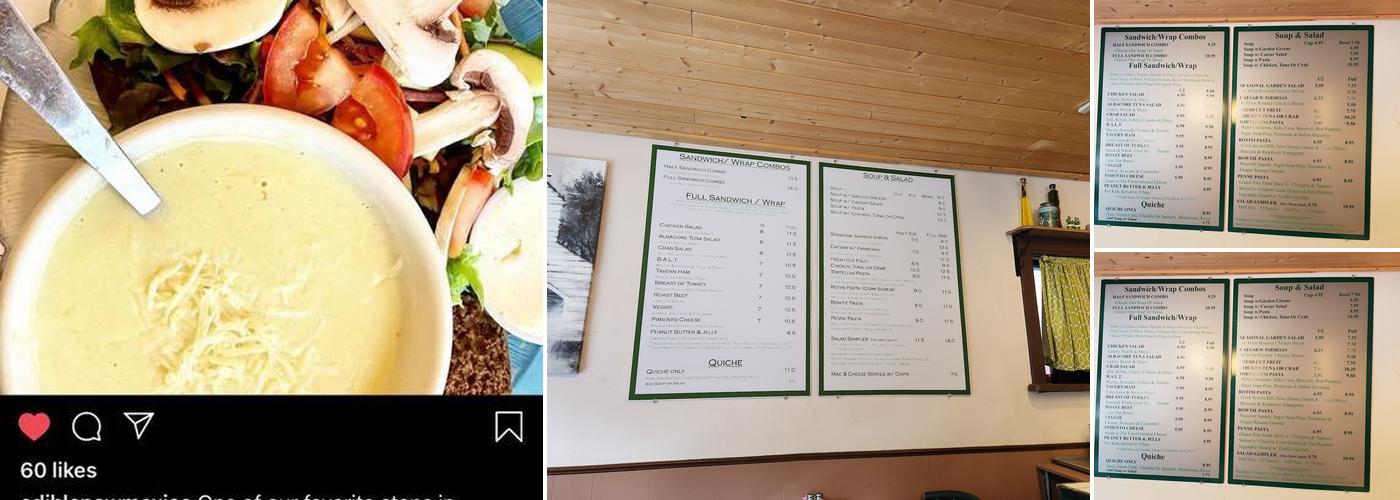 The Village Buttery Menu