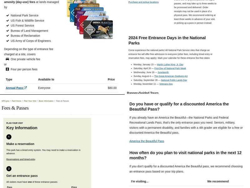 Carlsbad Caverns Underground Lunch Room Menu