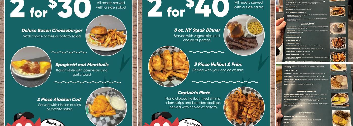 Indy Way Diner Menu
