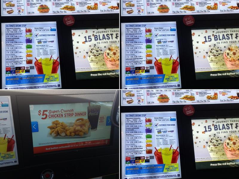 Sonic Drive-In Menu