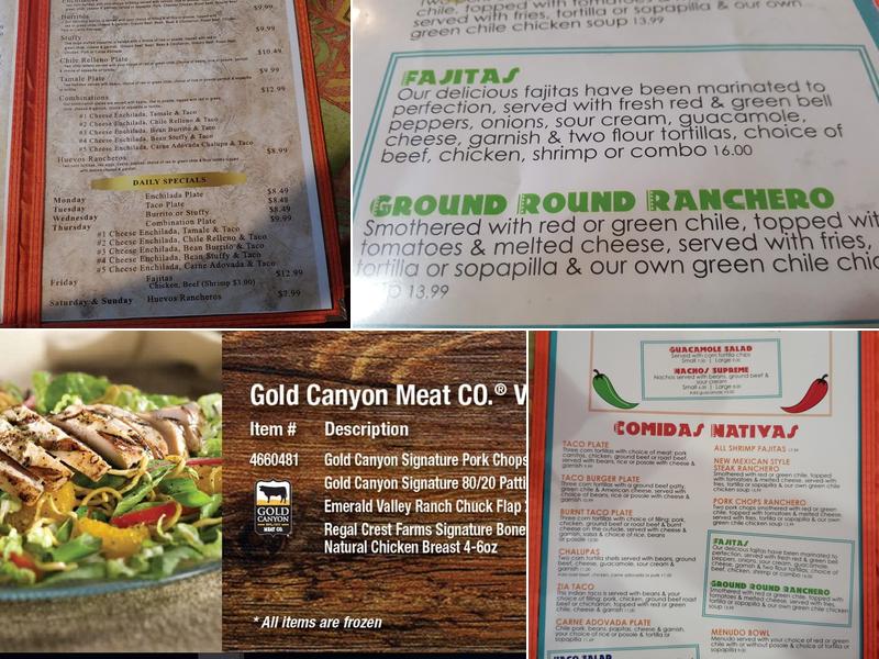 Kocina De Raphael Menu