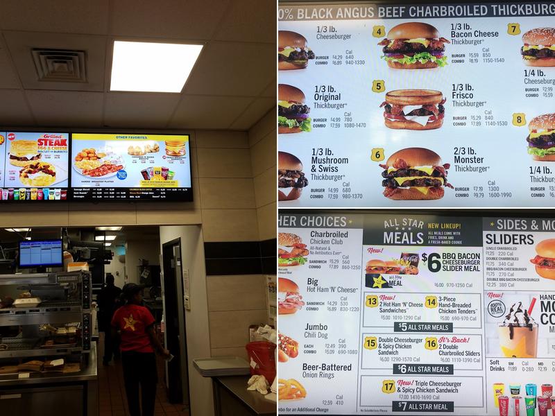 Hardee’s Menu
