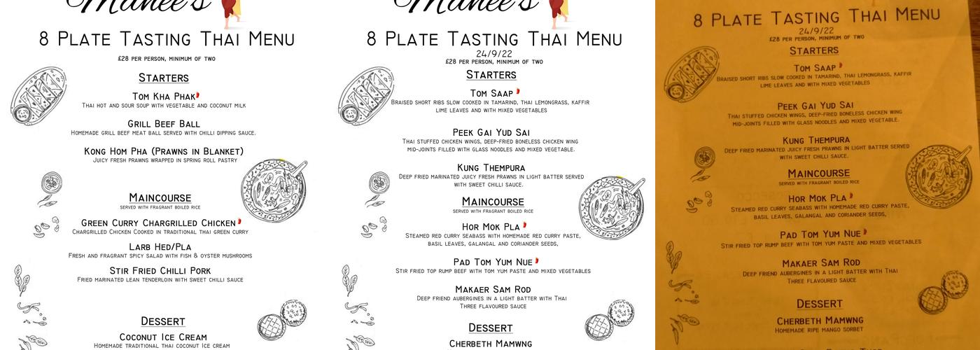 Honey's Bakery & Cafe Menu