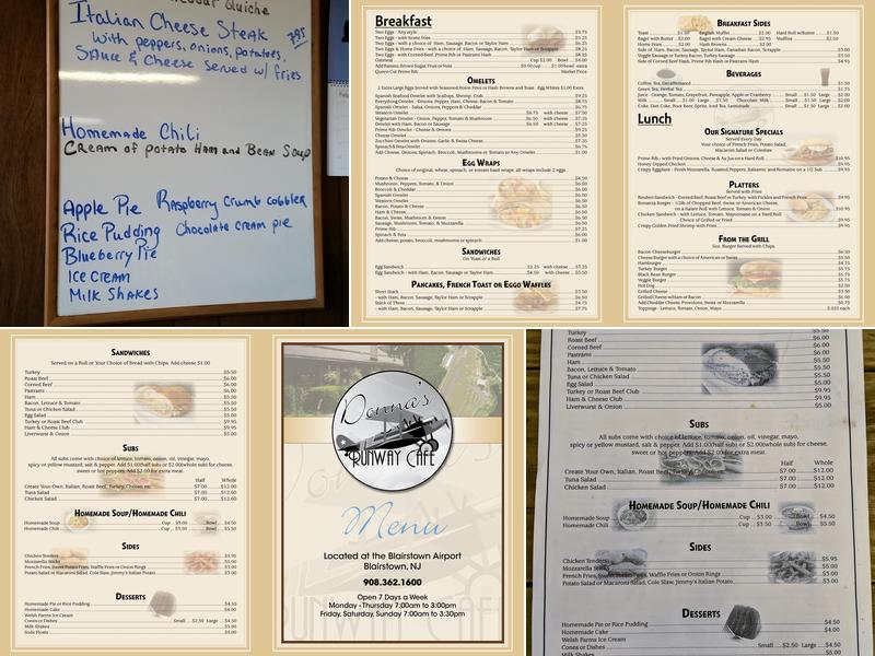 Wings Cafe Menu
