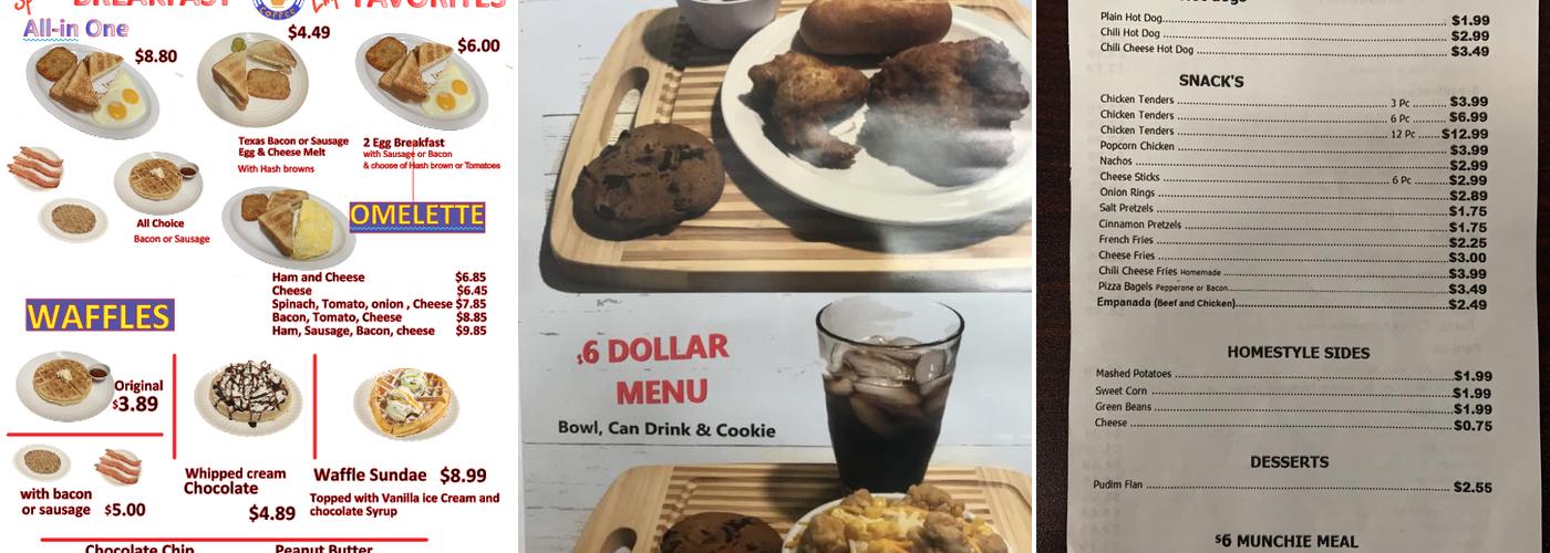 Empire's Coffee Menu