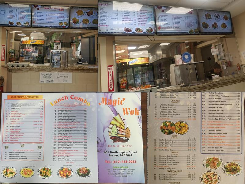 Magic Wok Menu