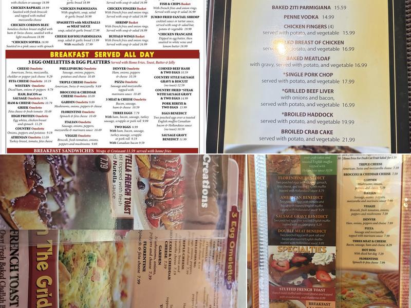 Key City Diner Menu