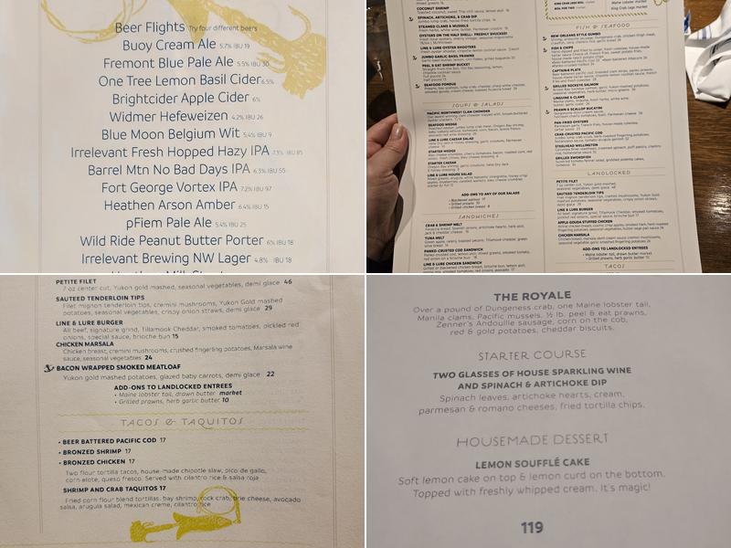Line & Lure Menu