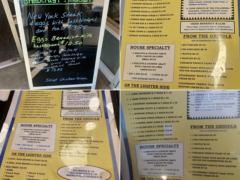 Gateway Breakfast House Menu