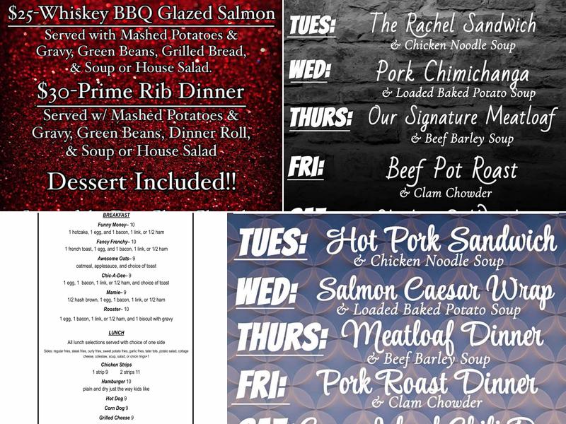 Ichabod's Restaurant Menu