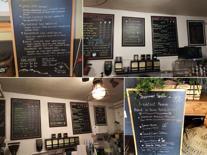 Riverside Coffee & Tea Menu