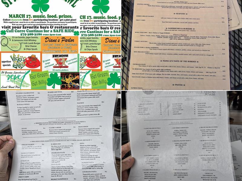 Q's Southern Bistro Menu