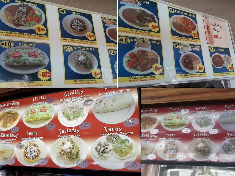 Cocina Doña Chona Menu