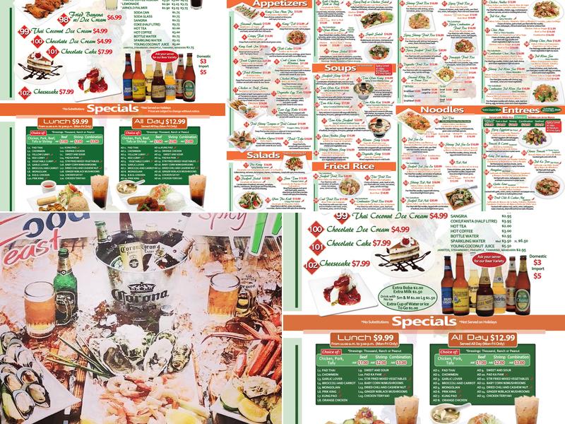 Ariya Thai Kitchen Menu