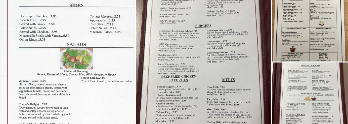 Elbridge Plaza Restaurant Menu