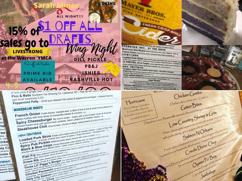 Ribs n' Bones Menu