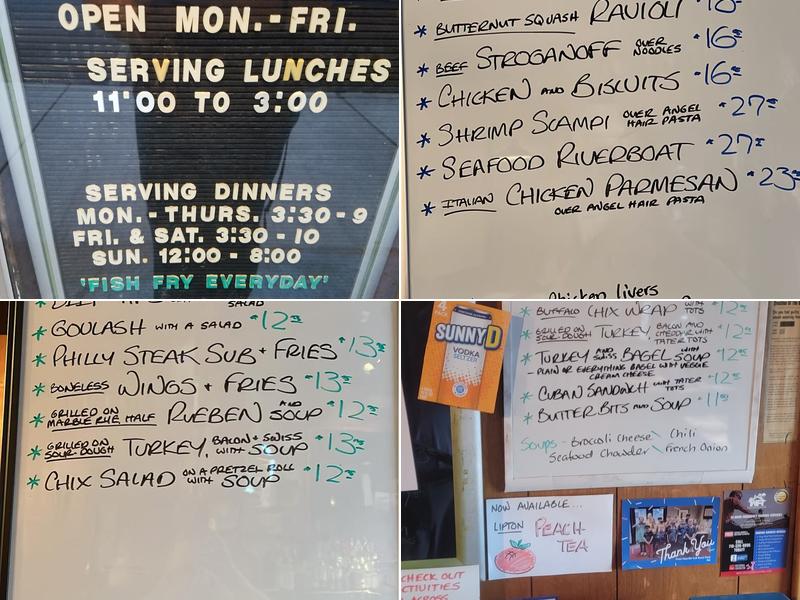 Belle-View East Menu