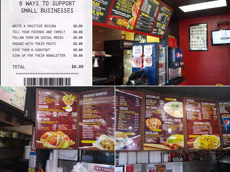 Cilantro's Taco Shop Menu