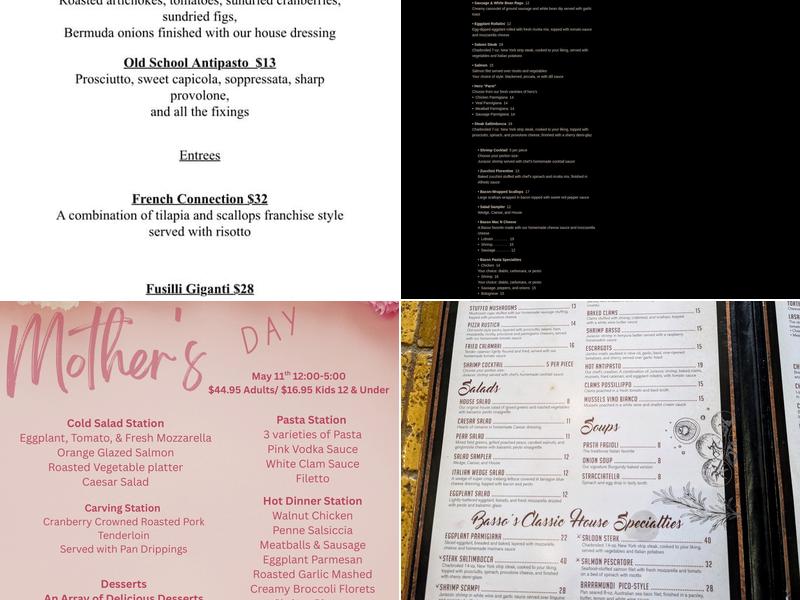 Basso Menu
