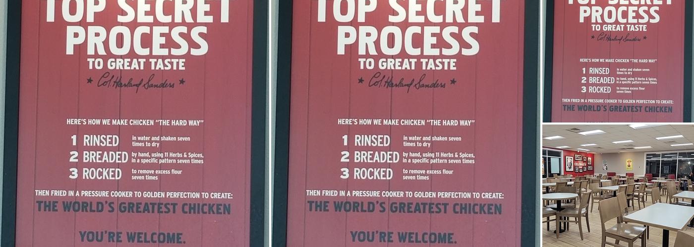 KFC Menu