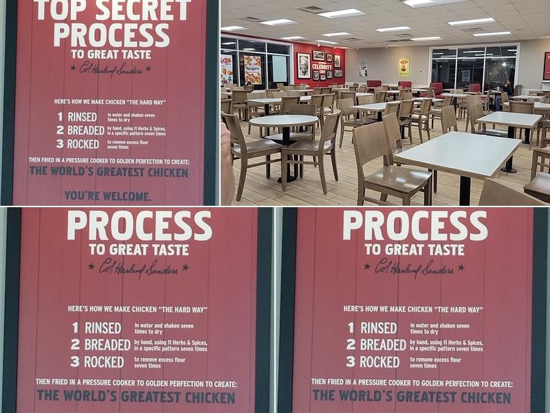 KFC Menu