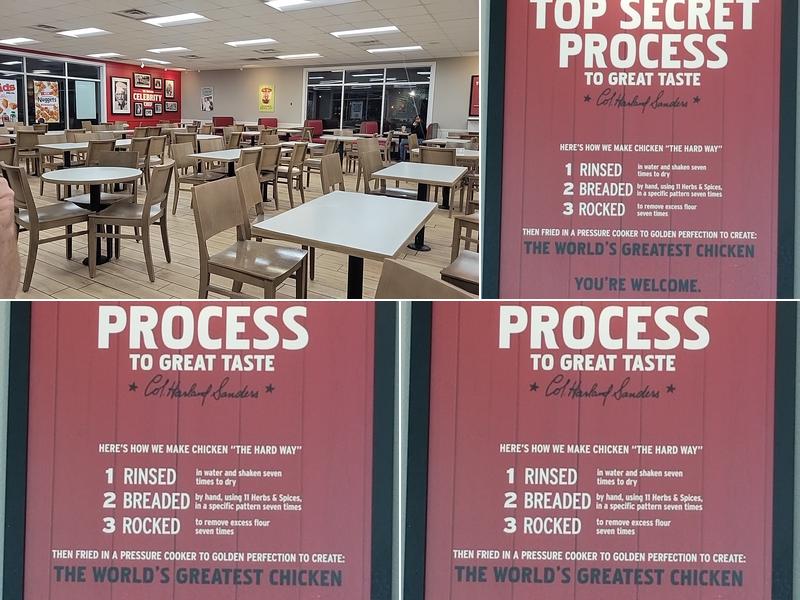 KFC Menu