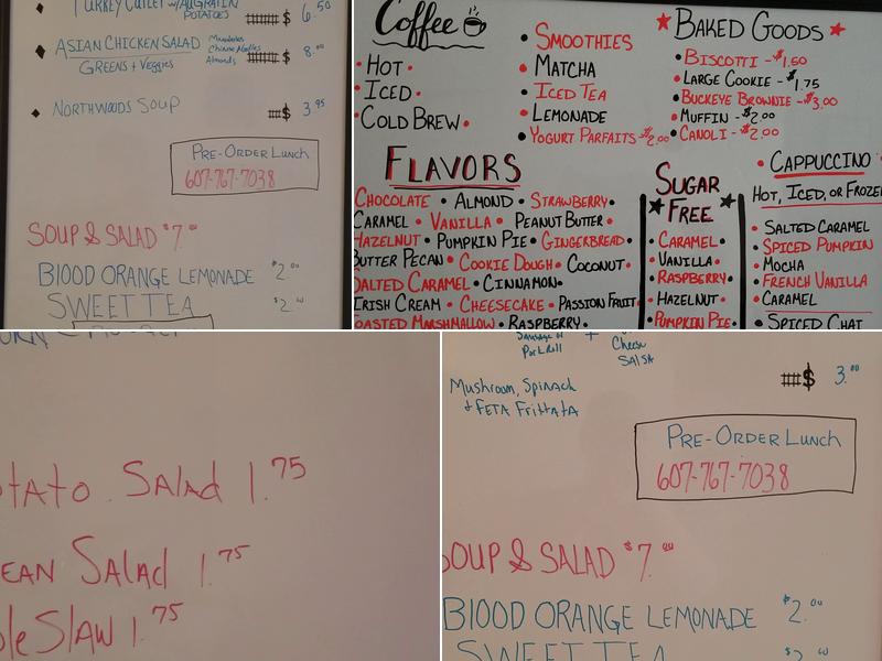 Celebrations Black Diamond Cafe Menu