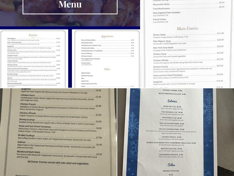 Decoy Restaurant Menu